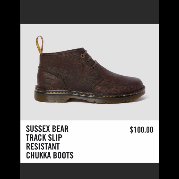 Dr Marten Industrial Air Wair Sussex Brown Leather main image 5